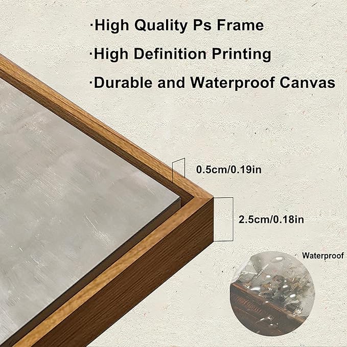 KBKBART Vintage Wall Decor Art Print, Framed Canvas Wall Art Mid-Century Lady Classical Women Painting Picture, Vintage European Portrait Painting for Bedroom Bathroom Decor Wall Art(8"x10")