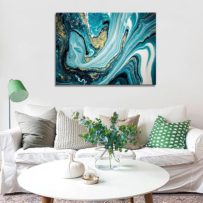 XXMWallArt FC2781 Abstract Texture Wall Art Marble Vortex Canvas Prints Painting for Living Room Bedroom Kitchen Home and Office Wall DecorWall Decor Home Decor