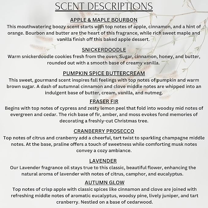 Wickless Candles for Candle Warmer Lamp, Many Scents to Choose, 100% Non-Toxic Soy Wax, Scented Candle Melts for Warming Plate, Handmade in The USA (English Garden)