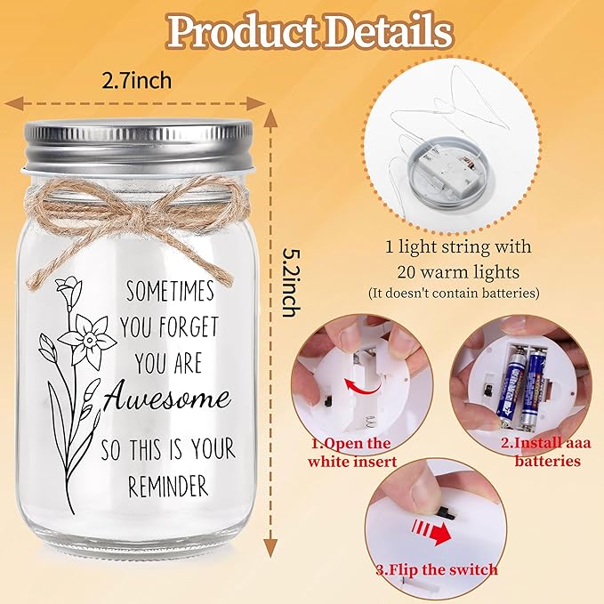 Gifts for Women, Birthday Gifts for Women, Thank You Gifts for Women, Unique Gifts for Women, Womens Birthday Gifts Unique Graduation Employee Coworkers Teacher Appreciation Gifts You Are Awesome