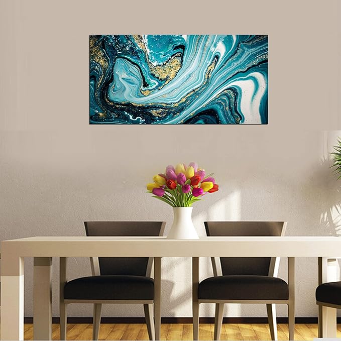 XXMWallArt FC2750 Abstract Texture Wall Art Marble Vortex Canvas Prints Painting for Living Room Bedroom Kitchen Home and Office Wall DecorWall Decor Home Decor