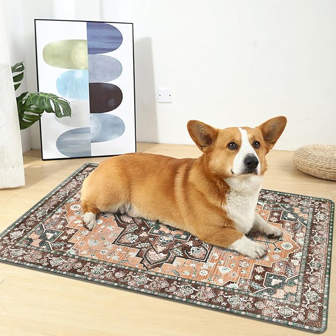 HEBE Anti Fatigue Kitchen Rug Sets 2 Piece Non Slip Kitchen Mats for Floor Cushioned Kitchen Rugs and Mats Waterproof Comfort Standing Mat Runner for Kitchen,Home Office,Sink,Laundry