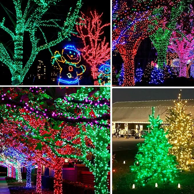 Dazzle Bright Fairy Lights Battery Operated, 20 FT 60 LED Silver Wire St. Patrick's Day Waterproof Battery Operated String Lights, Christmas Decorations for Indoor Outdoor Bedroom Yard Decor, Green