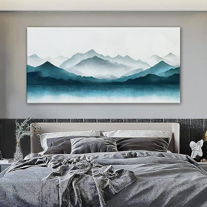 TAIJXAGSG Large Abstract Wall Art For Living Room Decor Dark Wall Art Painting Prints Minimalist Abstract Art Prints Modern Canvas Art Wall Decor Pictures For Bedroom Kitchen Office Artwork 29" × 58"