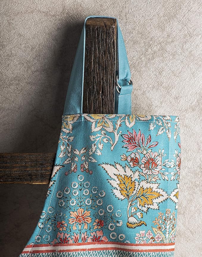 Maison d' Hermine 100% Cotton Apron for women with Pocket Kitchen Chef Apron for Men Cooking Gardening Server Waitress