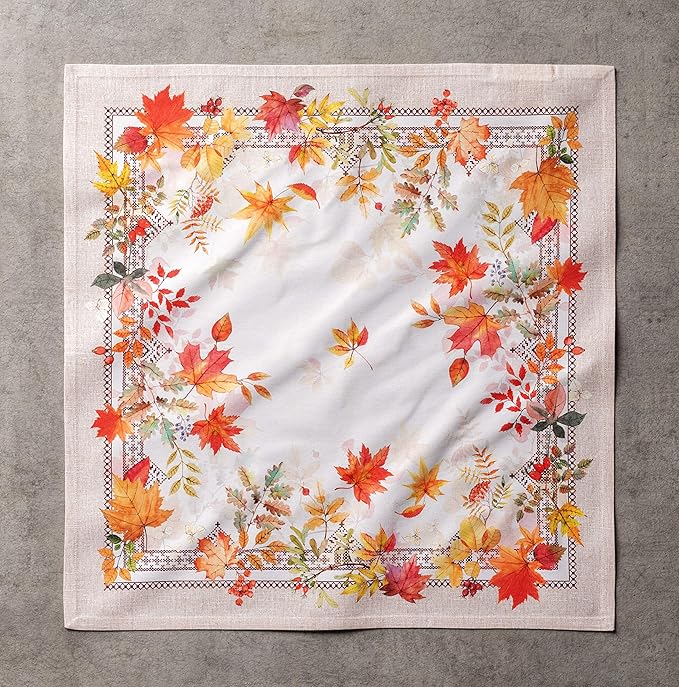 Maison d' Hermine Cloth Napkins Set of 4 100% Cotton Everyday Reusable Square Napkins Cloth Washable, Dinner, Party, Wedding, Restaurant (Amarante, 20" x 20")