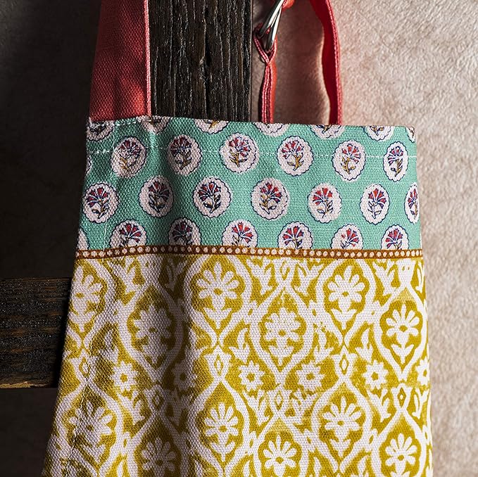 Maison d' Hermine 100% Cotton Apron for women with Pocket Kitchen Chef Apron for Men Cooking Gardening Server Waitress