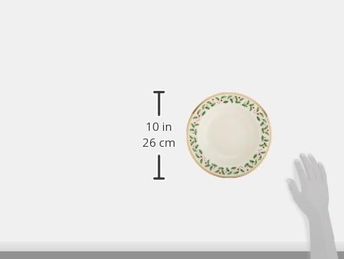 Lenox 146504250 Holiday Soup Bowl, Christmas Dinnerware
