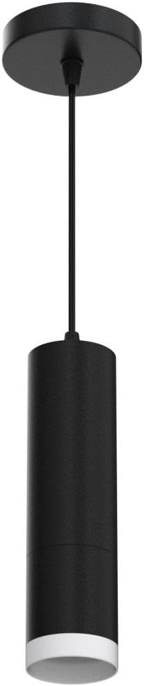 OKELI Pendant Lights, Modern Black Pendant Lights Fixture, Unique LED Pendant Lighting for Kitchen Island Bar,20W,4000K, ETL5026458(3Pack)