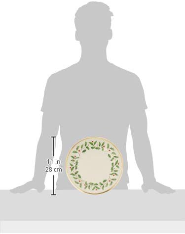 Lenox 146504000 Holiday Dinner Plate, Christmas Dinnerware