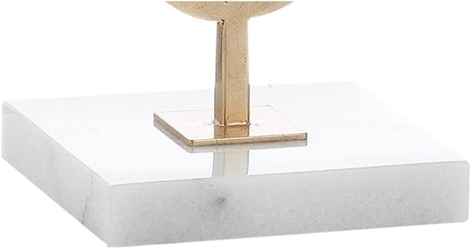 JONATHAN Y JYL3026A July 31" Metal LED Table Lamp Modern Contemporary Bedside Desk Nightstand Lamp for Bedroom Living Room Office College Bookcase LED Bulb Included, Gold/White