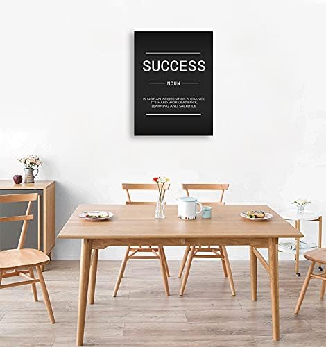 Inspirational Canvas Wall Art - Entrepreneur Quotes Success Picture - Modern Office Decoration - Ready to Hang [30W X 40'H]