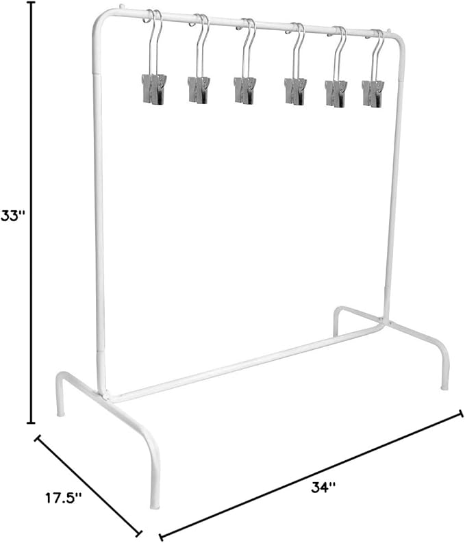Boottique Boot Organizer: The Boot Rack - Fits in Most Closets- Hangs, Holds, Shapes, & Protects every size and style of Boots (Boot Rack with 6 Silver Gripz Hangers)