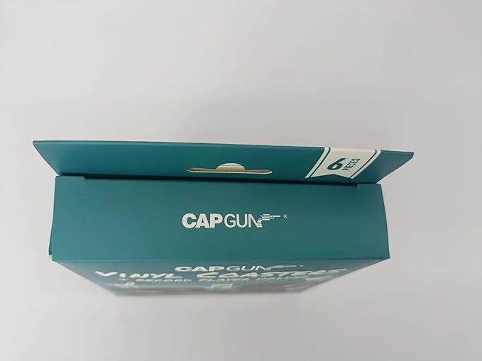 Valdivia Funny Retro Vinyl Record Coasters with Player, 6PCS Rock Coasters for Drinks, Cool Home Decor for Housewarming Gifts, Music Lovers Gifts, Birthday Gifts for Men and White Elephant Gifts Ideas