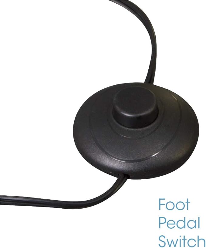 Ottlite Archer Floor Lamp - Mid-Century Modern Design, Satin Brass Finish, LED, Adjustable Shade