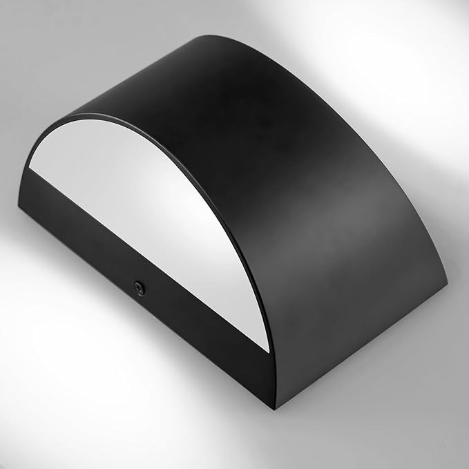 4 Pack Black Modern LED Wall Sconces, 6000K Cool White Hardwired Interior Wall Lights Up and Down Wall Mount Light for Bedroom,Living Room, Hallway(with G9 Bulbs)