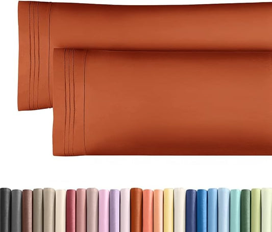 New Pillow Cases, Body, Terracotta
