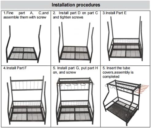 Garden Tool Organizer for Garage,Tool Organizers and Storage，Garden Tool Rack,Yard Tool Storage,Garden Tool Stand,Up to 58 Long-Handled Tools,4 multi-direction wheels lockable (28.4 inch)
