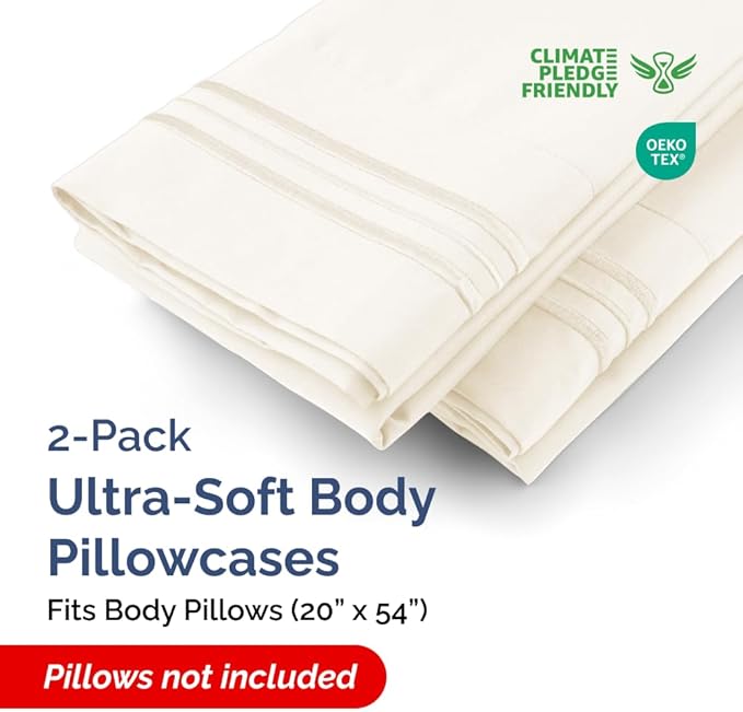 New Pillow Cases, Body, Off White