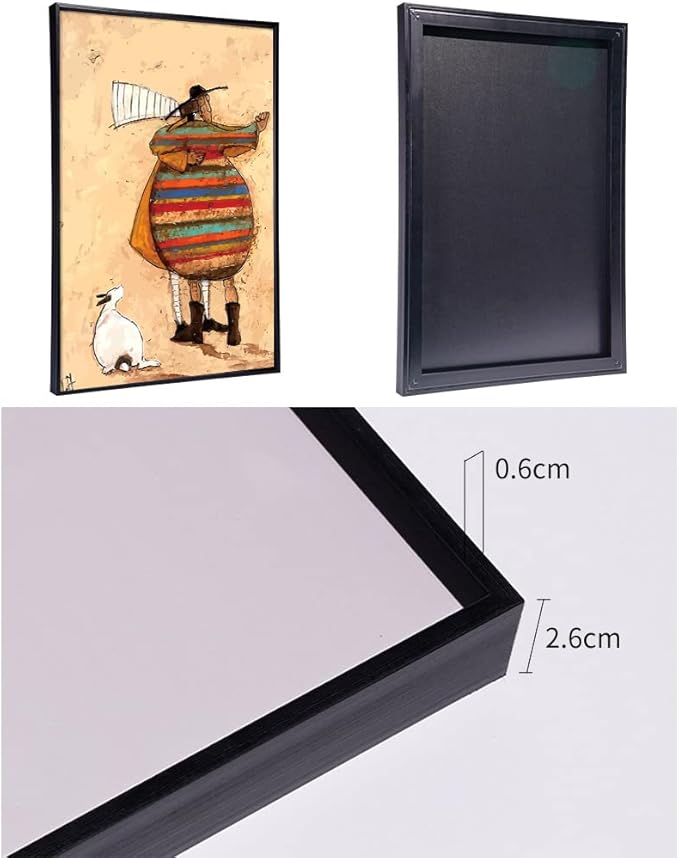 Aesthetic Abstract Canvas Framed Wall Art Large Size 24" X 16" X 3 Pieces Modern Art Natural Minimalist Posters Prints Living Room Bedroom Bathroom Kitchen Office Wall Decor (Grey)