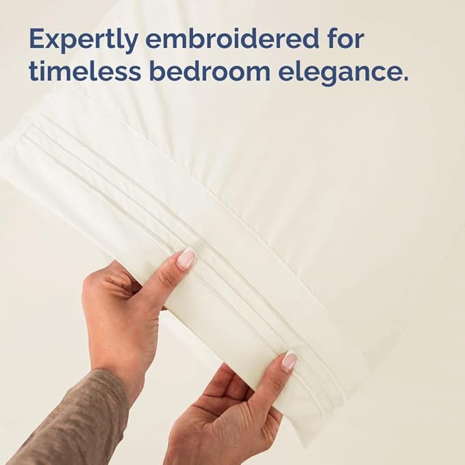 New Pillow Cases, Standard, Off White