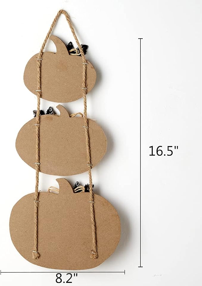 Fall Decorations for Home Thanksgiving Sign Blessed Thankful Grateful Autumn Home Decor Wooden Farmhouse Thanksgiving Decoration Indoor Harvest Signs