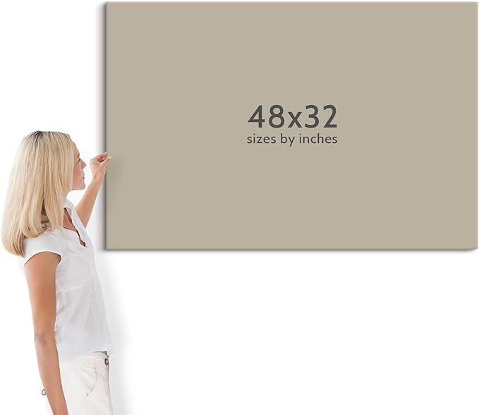 Lake Landscape Canvas Wall Art: Framed Country Scenery Painting Large Calming Rural View Artwork Relaxing Stunning Sunset Skyline Prints Casual Long Pier Picture for Office Living Room