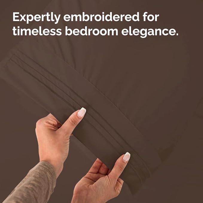 New Pillow Cases, Standard, Brown