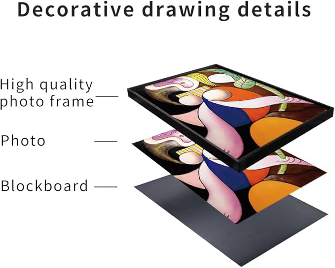 Aesthetic Abstract Canvas Wall Art Large Size 32" X 24" X 3 Pieces Modern Art Framed Decorative Painting Natural Minimalist Posters Prints Living Room Bedroom Bathroom Kitchen Office Wall Decor