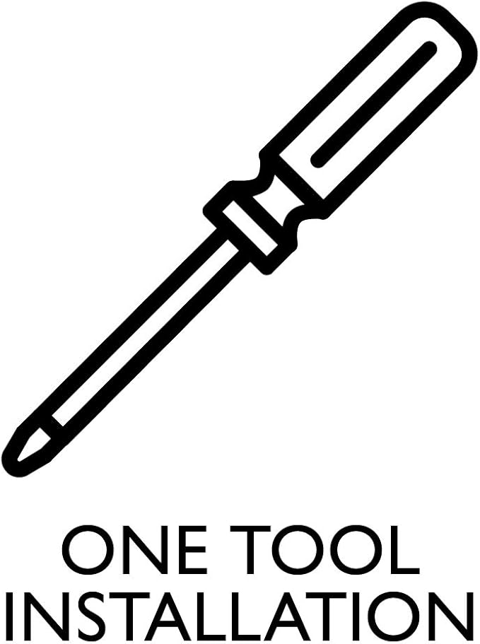 Design House Dove Creek Vanity Light, Dimmable, Frosted Glass, 3 Lights, Bathroom, Matte Black, 24 in x 6 in x 6.5 in, Item 588418