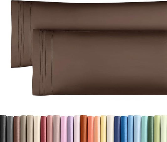 New Pillow Cases, Body, Brown