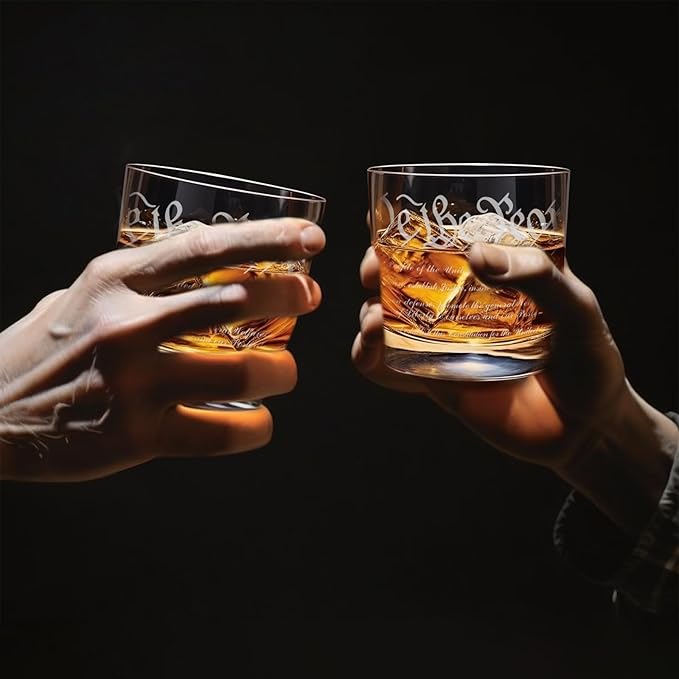 FURSARCAR Retired Gifts for Men Dad, Whiskey Decanter Set with 2 Glasses, Cool Fathers Birthday Present from Daughter Son, Christmas Retirement Gift Liquor Decanter Sets for Man