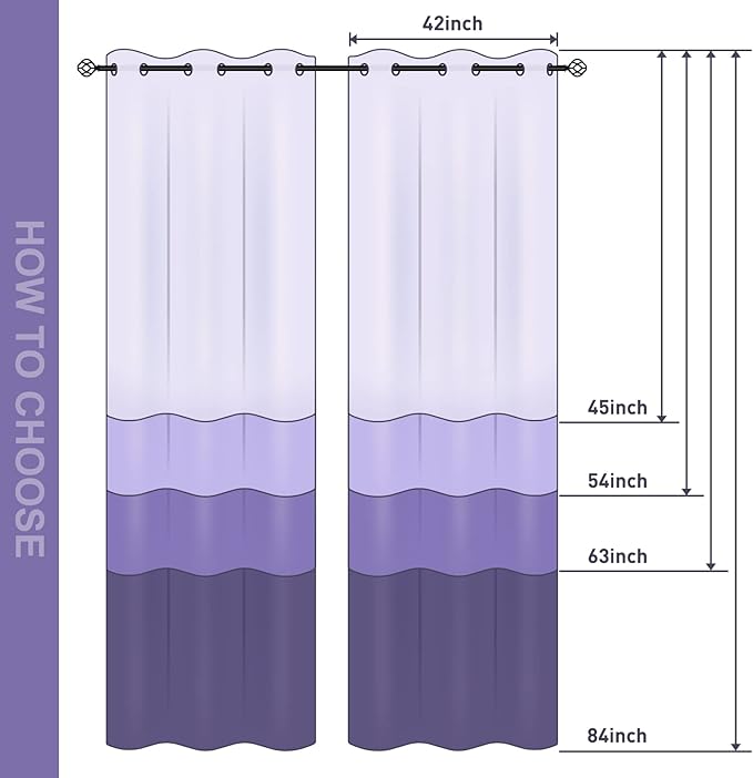 Jekeno Boho Floral Blackout Curtains Colorful Flowers Bohemian Decor for Women Kids Girls Bedroom Living Room Grommet Window Drapes 2 Panel Set, 42"x84"