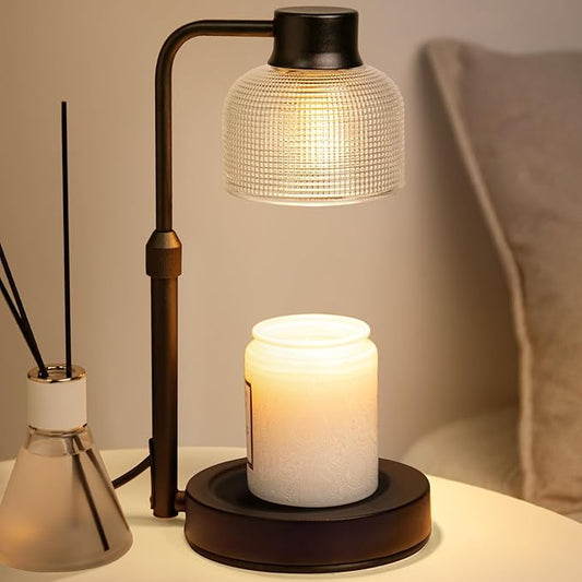 KLL Candle Warmer Lamp with Timer: Birthday Gifts for Women Mom - House Warming Gifts New Home Decor - Dorm Room Office Apartment Vintage Home Decor