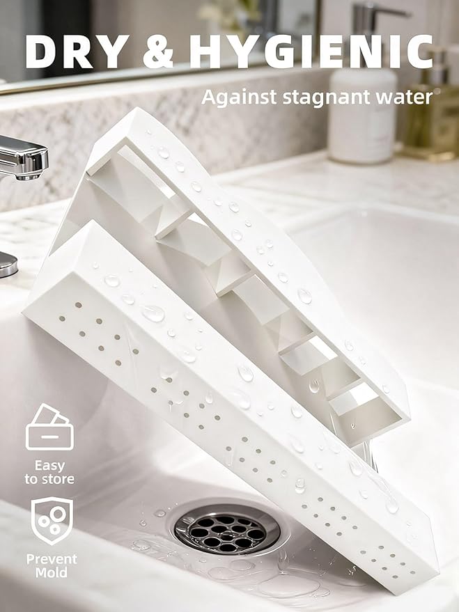 9.8" Acrylic Straw Holder for Cabinet Door - 5-Compartment Organizer with Ultra-Sticky Adhesive, Storage for Reusable Straws and Brushes, Kitchen & RV Essensials