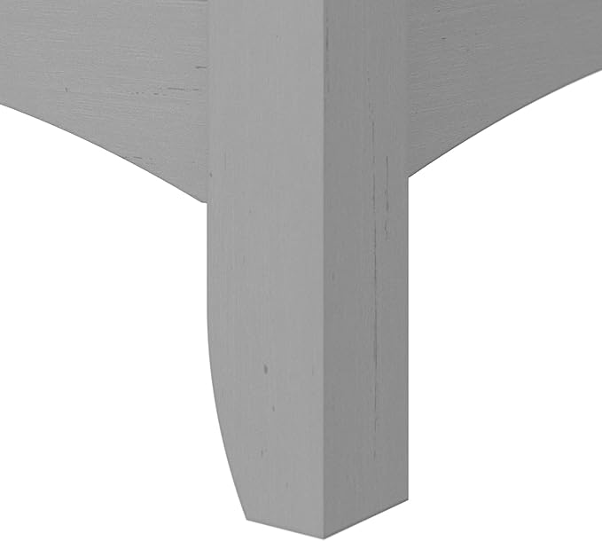 Bush Furniture Salinas 6 Cube Organizer in Cape Cod Gray, Office Storage Solution, Home Organizer with Open Shelving, Compact Unit for Books and Supplies