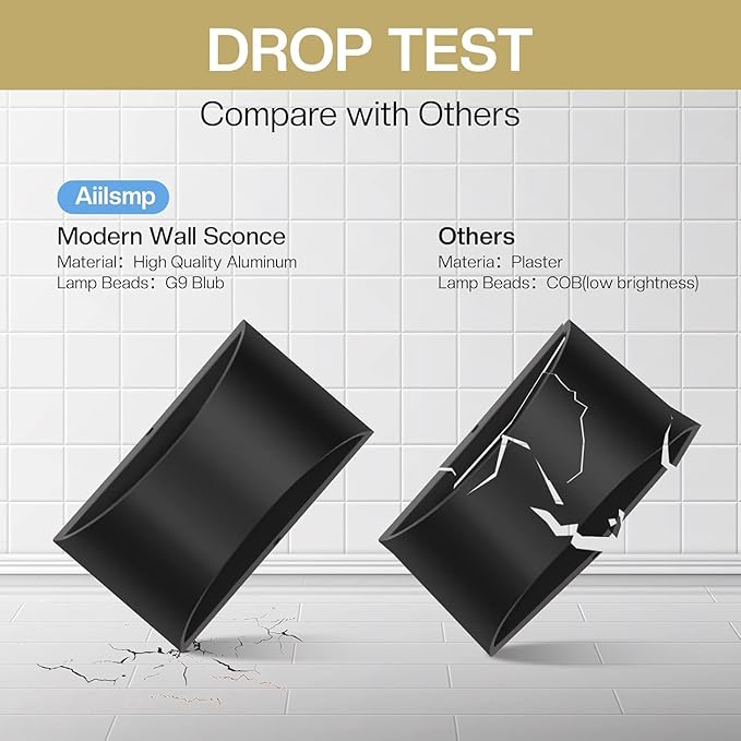 4 Pack Black Modern LED Wall Sconces, 6000K Cool White Hardwired Interior Wall Lights Up and Down Wall Mount Light for Bedroom,Living Room, Hallway(with G9 Bulbs)