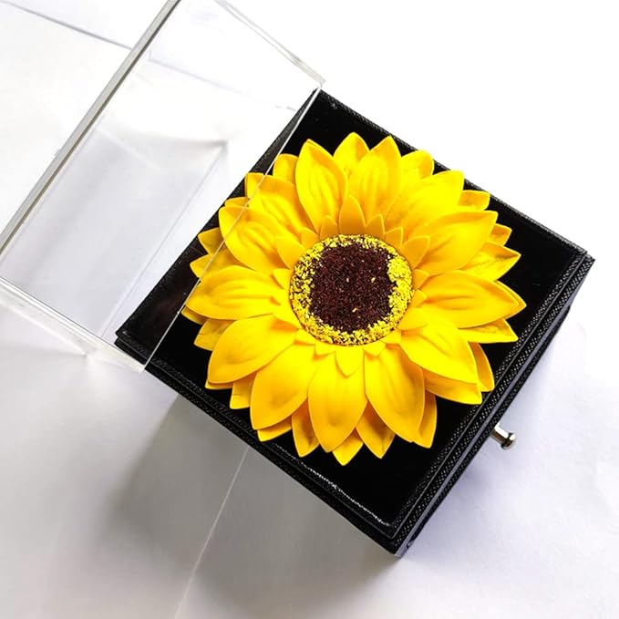 Mothers Day Gifts Sunflower Gifts for Women Daughter Son Girlfriend Wife Mom Friends Sisters Aunt, You are My Sunshine Necklace Gift Box for Birthday Wedding Mother's Day Xmas Present Sunflower Decor
