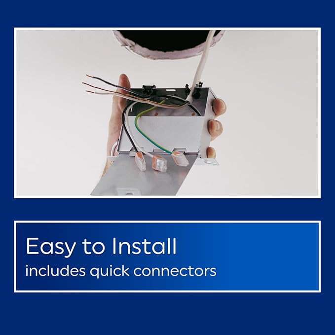 GE Color Select LED Wafer Downlight, Premium High-Lumen Direct Wire Ceiling Light, 6-Inches (4 Pack)