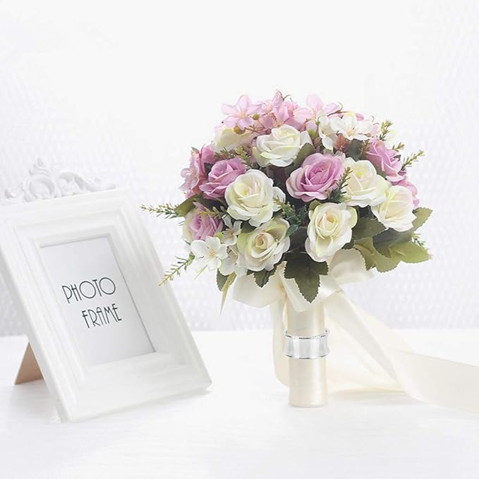 6 Pcs Stainless Steel Bead Side Napkin Rings Delicate Serviette Buckles (Silver)