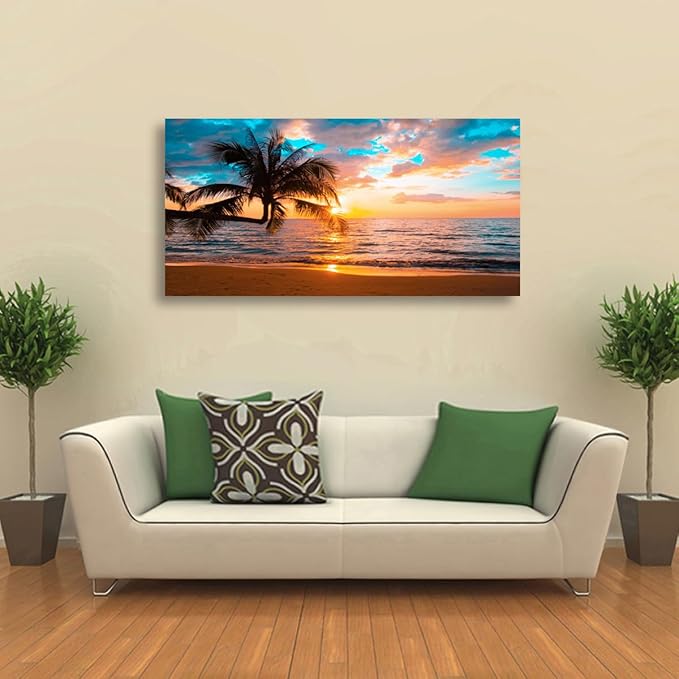 Canvas Wall Art Print for Living Room and Bedroom Wall Decor,Print Paitnings for home Decor,Morden Artwork Canvas Art Waterproof Stretched Ready to Hang-24x48inches