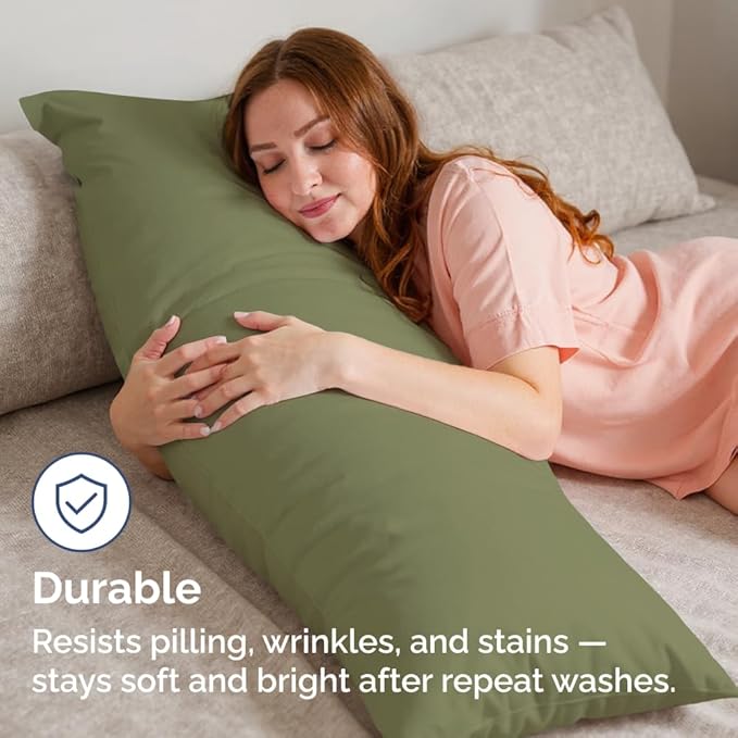 New Pillow Cases, Body, Sage Green