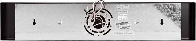 Design House Dove Creek Vanity Light, Dimmable, Frosted Glass, 3 Lights, Bathroom, Matte Black, 24 in x 6 in x 6.5 in, Item 588418