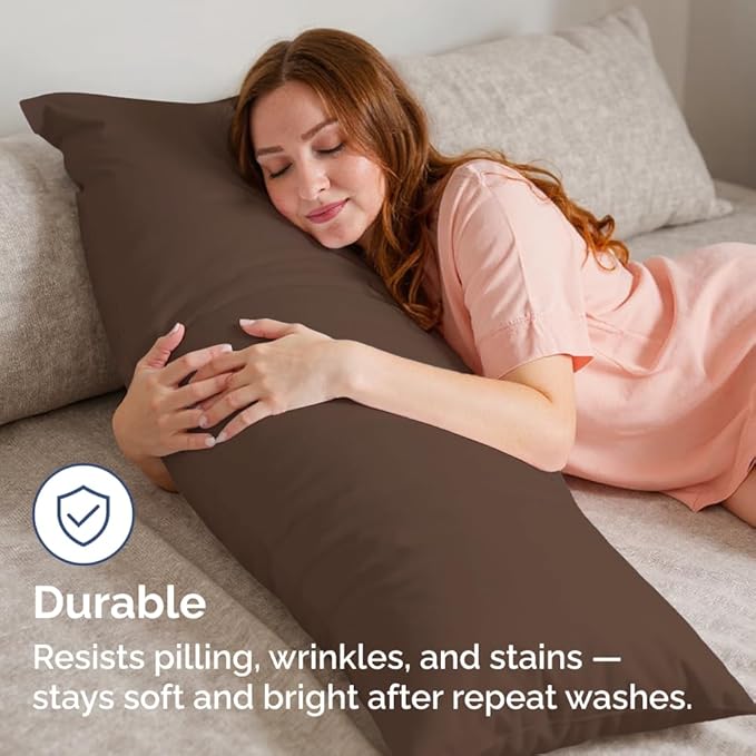 New Pillow Cases, Body, Brown