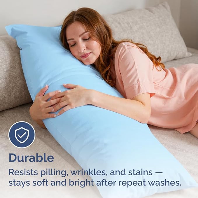 New Pillow Cases, Body, Light Blue