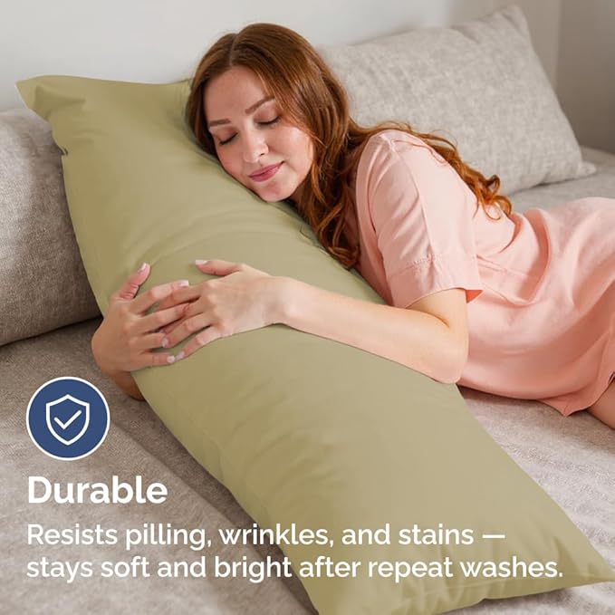 New Pillow Cases, Body, Beige