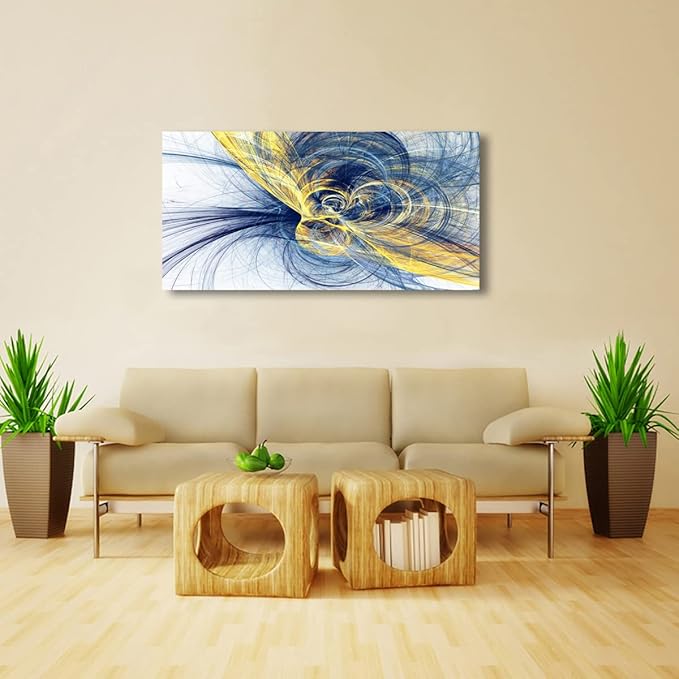 Abstract Pictures Canvas Wall Art for Living room Bedroom Wall Decor,Abstract art Wall Art Print Paitnings for home Decor,Line drawings Waterproof Stretched Ready to Hang-20x40inches