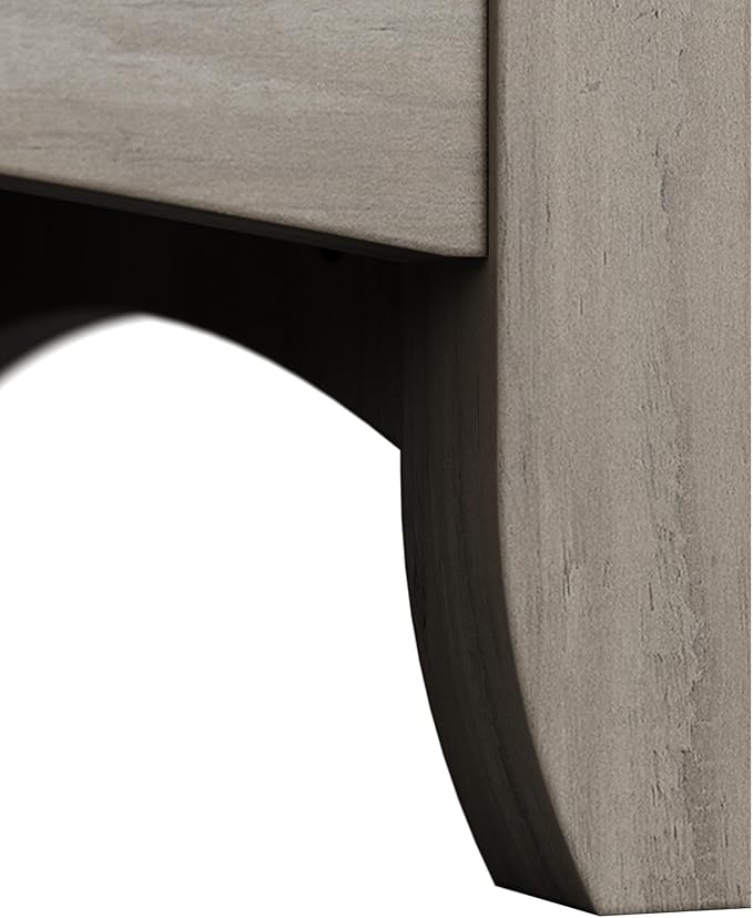 Bush Furniture Salinas 6 Cube Organizer in Driftwood Gray, Office Storage Solution, Home Organizer with Open Shelving, Compact Unit for Books and Supplies