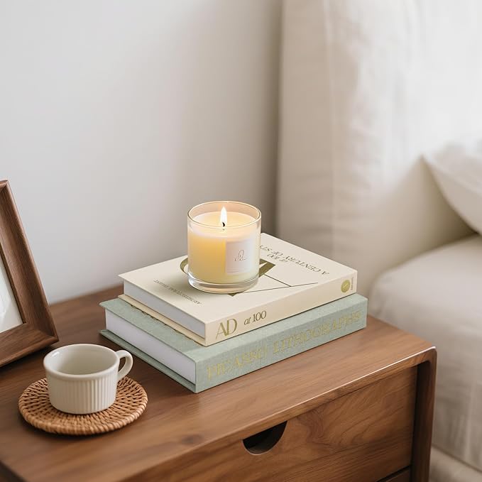 UGET Decorative Books - Set of 2 Fake/Faux Books for Coffee Table Entryway Dining Room Console Bedside Decor - Decorative Storage Boxes