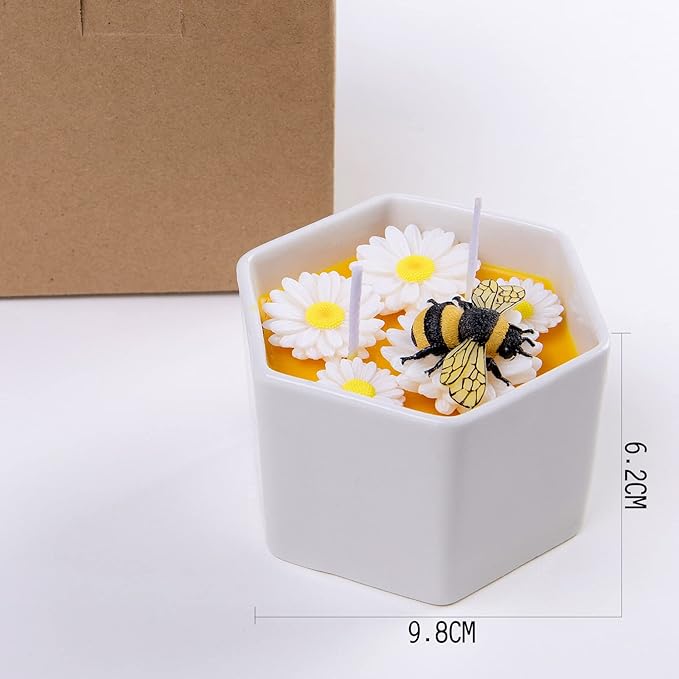 Honey Milk Bowl Scented Soy Candle for Spring Gift